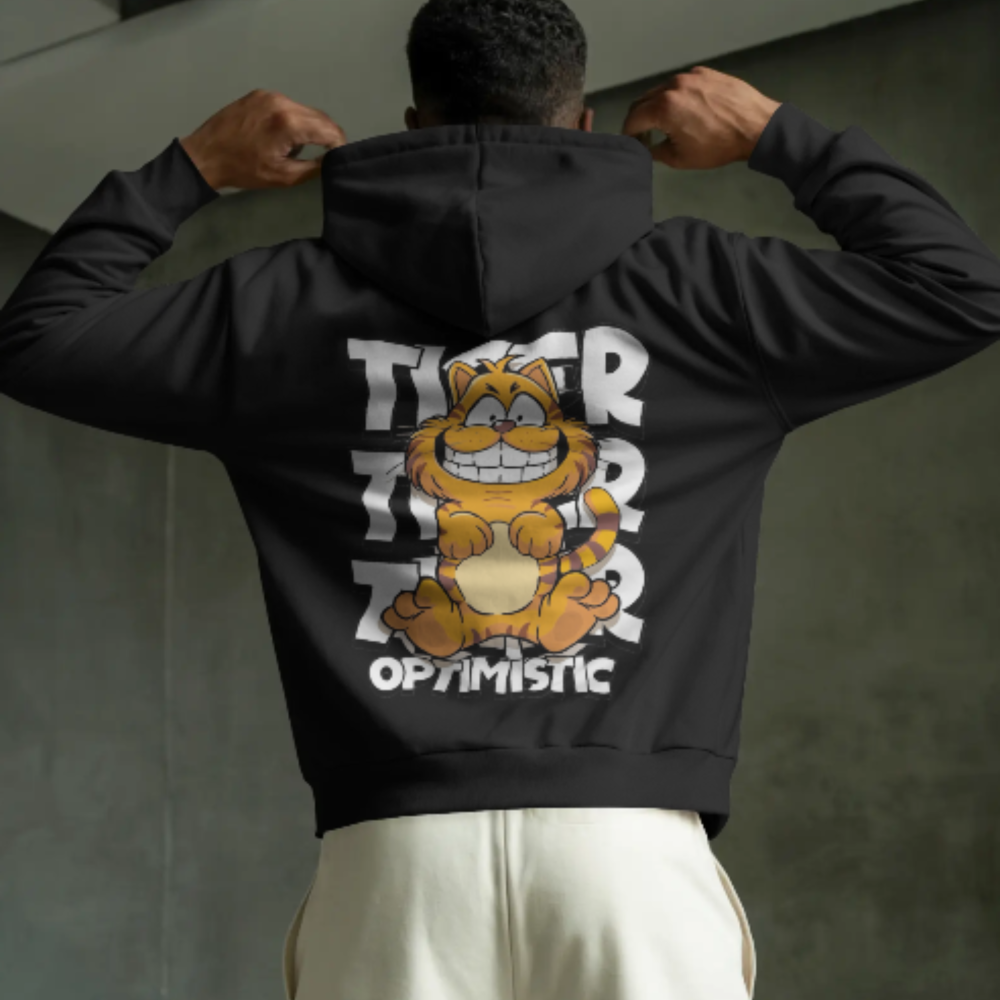 Garfield Hoodie – Optimistic Edition Men's - Mere Kapde
