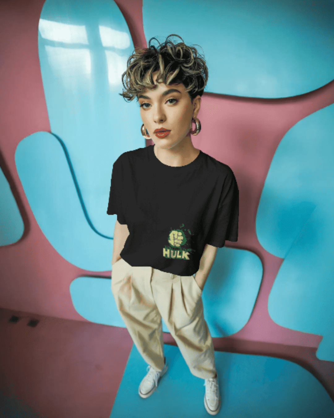 “Unleash the Hulk” Unisex Oversized Tee